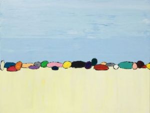 Voir le détail de cette oeuvre: sous les galets, la plage