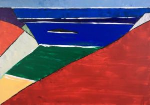 Voir le détail de cette oeuvre: Belle île, la plage de Kerlédan